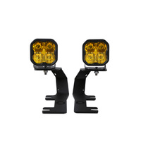 Diode Dynamics 14-19 Silverado/Sierra SS3 LED Ditch Light Kit - Sport Yellow Combo