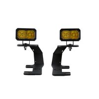 Diode Dynamics 14-19 Silverado/Sierra SSC2 LED Ditch Light Kit - Yellow Pro Combo