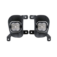 Diode Dynamics SS3 Ram Vertical LED Fog Light Kit Sport - White SAE Fog