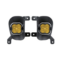 Diode Dynamics SS3 Ram Vertical LED Fog Light Kit Sport - Yellow SAE Fog