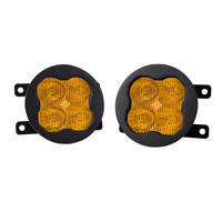 Diode Dynamics SS3 LED Pod Max Type A Kit - Yellow SAE Fog