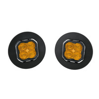 Diode Dynamics SS3 LED Pod Max Type GM5 Kit - Yellow SAE Fog