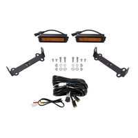 Diode Dynamics 14-21 Toyota 4Runner Stage Series SAE/DOT LED Lightbar Kit - Amber SAE/DOT Wide