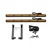 Diode Dynamics 14-19 Toyota 4Runner SS30 Dual Stealth Lightbar Kit  - Amber Driving