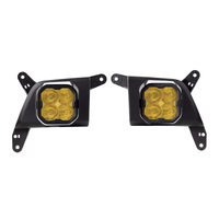 Diode Dynamics SS3 Type SV2 LED Fog Light Kit Sport - Yellow SAE Fog