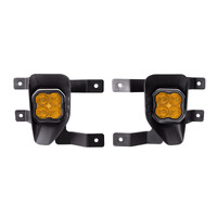 Diode Dynamics SS3 Type SV1 LED Fog Light Kit Max - Yellow SAE Fog