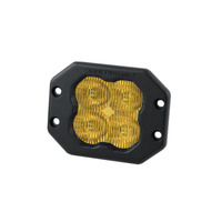 Diode Dynamics SS3 Sport ABL - Yellow SAE Fog Flush (Single)