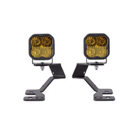 Diode Dynamics 2021 Ford Bronco SS3 LED Ditch Light Kit - Sport Yellow Pro Combo