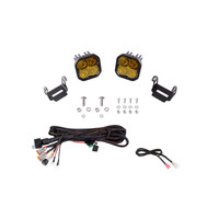 Diode Dynamics 2021 Ford Bronco SS3 LED Ditch Light Kit - Yellow Pro Combo