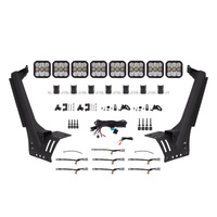 Diode Dynamics Jeep JL SS5 Pro CrossLink Windshield - White Combo Lightbar Kit