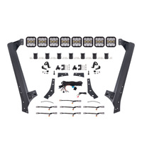 Diode Dynamics Jeep JK SS5 Pro CrossLink Windshield - White Combo Lightbar Kit