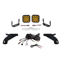 Diode Dynamics 21-22 Ford F-150 SS5 Bumper LED Pod Light Kit - Sport Yellow Driving