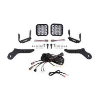 Diode Dynamics 17-20 Ford Raptor SS5 Bumper LED Pod Light Kit - Pro White Driving