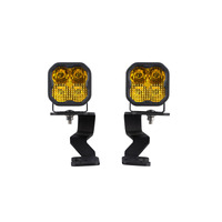 Diode Dynamics 2022 Toyota Tundra SS3 Sport Stage Series Ditch Light Kit - Yellow Combo