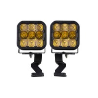 Diode Dynamics 2022 Toyota Tundra SS5 Sport Stage Series Ditch Light Kit - Yellow Combo