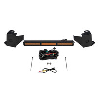 Diode Dynamics 2022 Toyota Tundra Stealth Bumper Light Bar Kit - Amber Combo