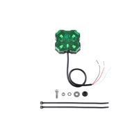 Diode Dynamics Stage Series Single Color LED Rock Light - Green Hookup (one)