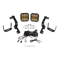 Diode Dynamics Stage Series Ditch Light Kit for 2019-Present Ram SS5 - Yellow Pro Combo