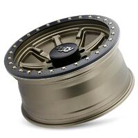 Dirty Life 9304 DT-2 17x9 / 8x170 BP / -12mm Offset / 130.8mm Hub Satin Gold Wheel - Beadlock