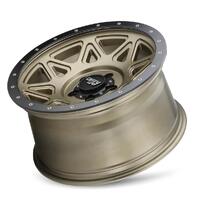 Dirty Life 9305 Theory 20x9 / 6x135 BP / 0mm Offset / 87.1mm Hub Matte Gold Wheel - Beadlock