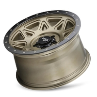 Dirty Life 9305 Theory 17x9 / 6x135 BP / -12mm Offset / 87.1mm Hub Matte Gold Wheel - Beadlock