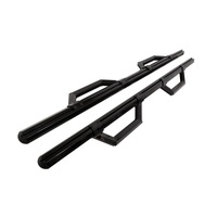 Deezee 99-23 Chevrolet/GMC/Dodge/Ford Full Size Truck Hex Series - Super Cab Side Steps (Blk)