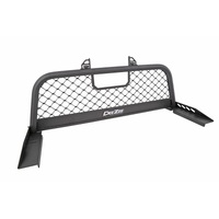 Deezee Universal Cargo Management Cab Rack - Txt Blk Mesh