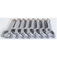 Eagle Small Block Chevy w/ L19 Bolts H-Beam Connecting Rods (Set of 8)