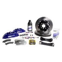 EBC Racing 12-20 Audi A3 (8V) 1.8T Blue Apollo-4 Calipers 330mm Rotors Front Big Brake Kit