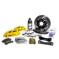 EBC Racing 15-21 Volkswagen GTI Mk7 Yellow Apollo-4 Calipers 355mm Rotors Front Big Brake Kit