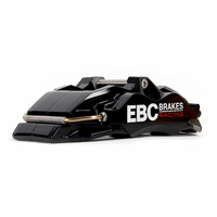 EBC Racing 13-22 Volkswagen Golf GTI MK7/MK8 2.0T Black Apollo-6 Front Left Caliper