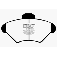 EBC 94-98 Ford Mustang 3.8 Greenstuff Front Brake Pads