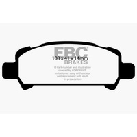 EBC 02-06 Subaru Baja 2.5 Greenstuff Rear Brake Pads