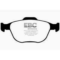 EBC 02-04 Ford Focus 2.0 SVT Greenstuff Front Brake Pads