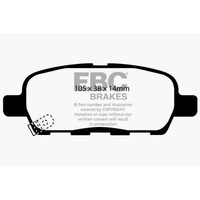 EBC 02 Infiniti G35 3.5 w/o DCS Greenstuff Rear Brake Pads