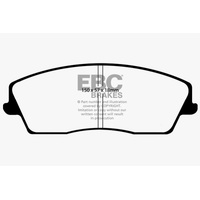 EBC 05-09 Chrysler 300 2.7 Greenstuff Front Brake Pads