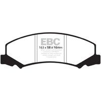 EBC 08-09 Buick Allure (Canada) 5.3 Greenstuff Front Brake Pads