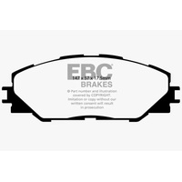 EBC 09-10 Pontiac Vibe 2.4 2WD Greenstuff Front Brake Pads