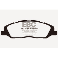 EBC 13-14 Ford Mustang 3.7 (A/T+Performance Pkg) Greenstuff Front Brake Pads