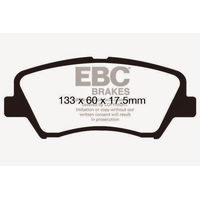 EBC 13+ Hyundai Elantra 1.8 Greenstuff Front Brake Pads