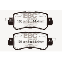 EBC 12+ Mazda CX-5 2 Greenstuff Rear Brake Pads