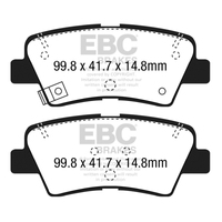 EBC 12+ Hyundai Elantra GT 2 Greenstuff Rear Brake Pads