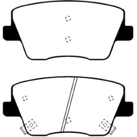 EBC 2019+ Hyundai Veloster N (2nd Gen) 2.0L Turbo Greenstuff Rear Brake Pads