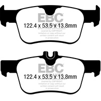 EBC 17-21 Honda Civic Hatchback Greenstuff Rear Brake Pads