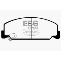 EBC 84-85 Honda Accord Sedan 1.8 Greenstuff Front Brake Pads