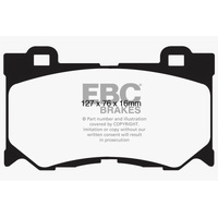 EBC 08-13 Infiniti FX50 5.0 Redstuff Front Brake Pads