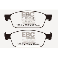 EBC 12+ Ford Focus 2.0 Turbo ST Redstuff Front Brake Pads