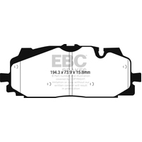 EBC 18-19 Audi S4 / S5 Redstuff Ceramic Low Dust Front Brake Pads