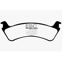 EBC 00-02 Ford Explorer Sport 4.0 2WD (Phenolic PisTons) Yellowstuff Rear Brake Pads