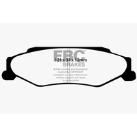 EBC 03-04 Cadillac XLR 4.6 Yellowstuff Rear Brake Pads